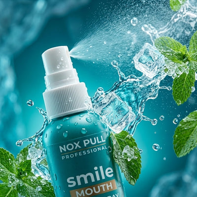 NOX PULL® Menthol Ağız Koku Spreyi - Anında Ferah Nefes & 24 Saat Hijyen (50ml)